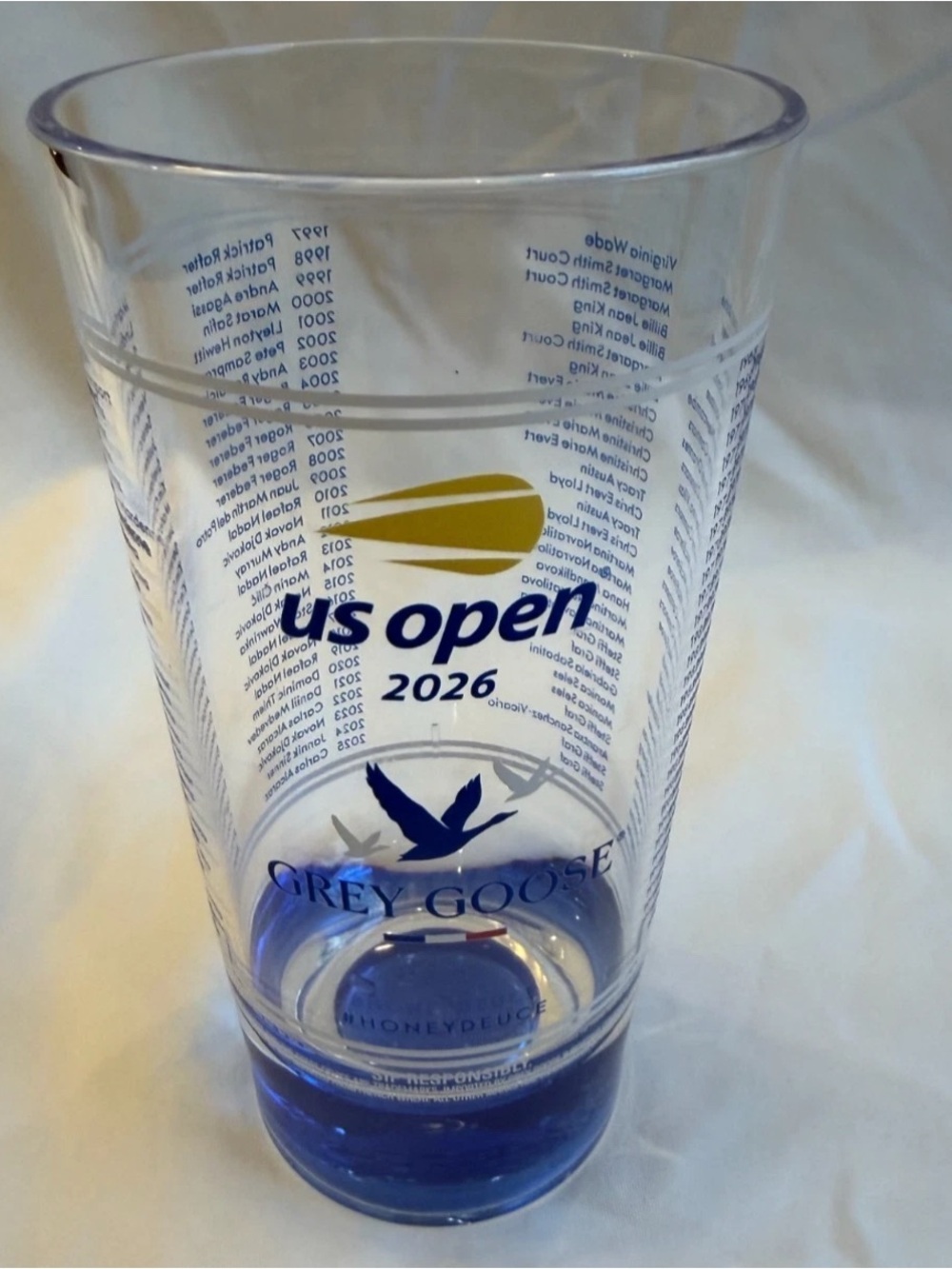 2026 US Open Tennis Grey Goose Honey Deuce 1 Souvenir Cup